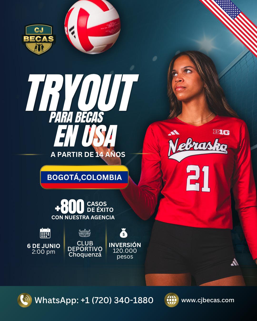 TRYOUT BECAS USA - Bogota, Colombia - Imagen 1